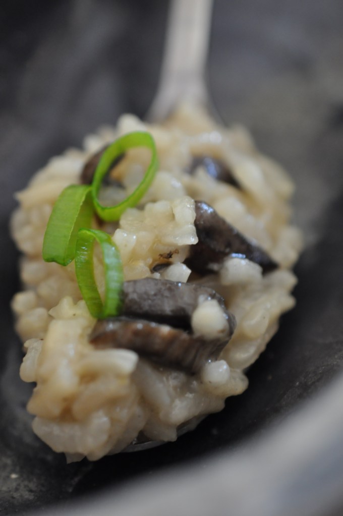 Risotto ar baravikām. cepam.lv