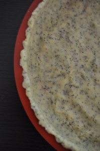 sviesta mīkla tartei ar magonēm. cepam.lv