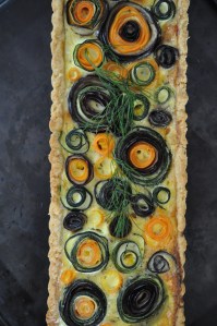 dārzeņu tarte